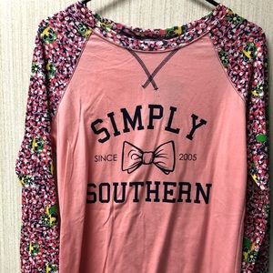 Simply southern long sleeve tee